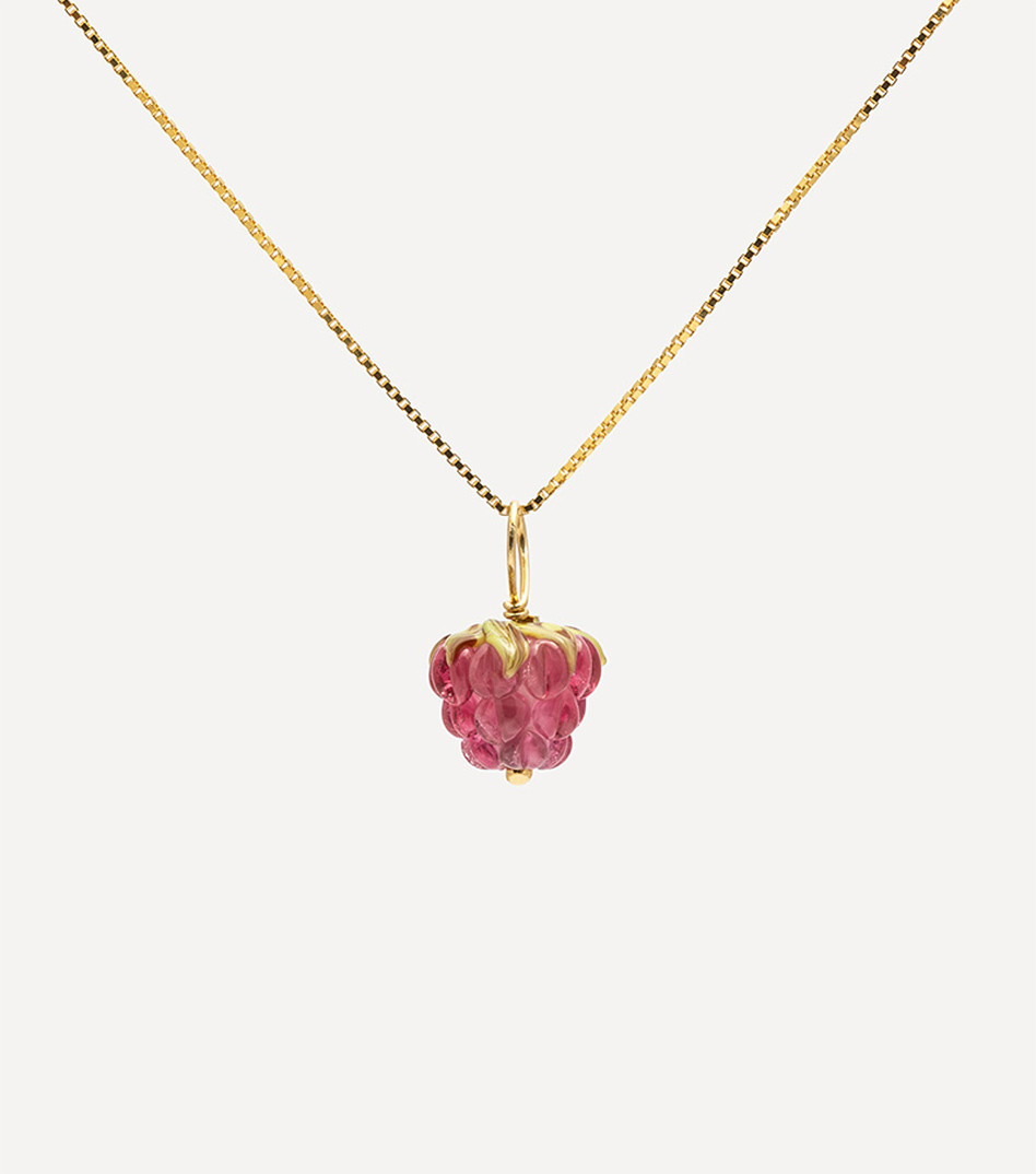 Berry Love Necklace in Gold