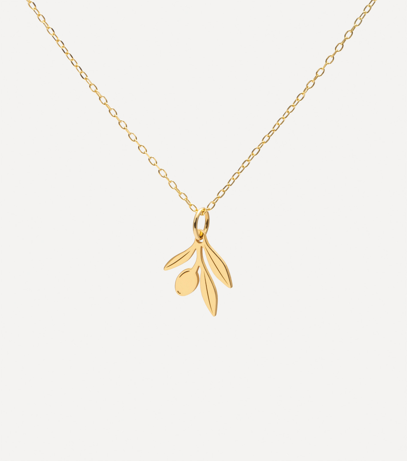 Naszyjnik pozłacany z zawieszką