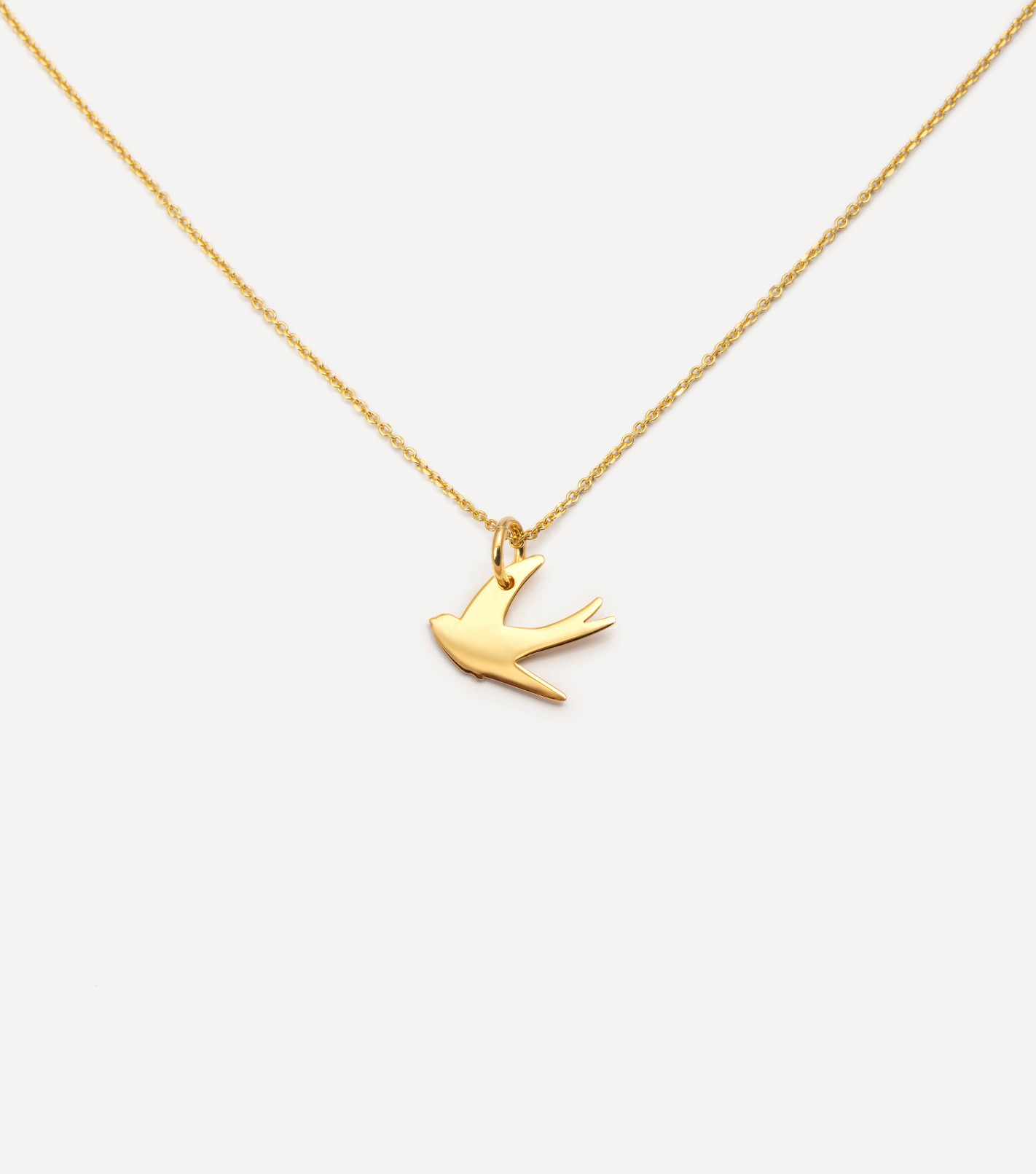 Pozłacany naszyjnik z zawieszką