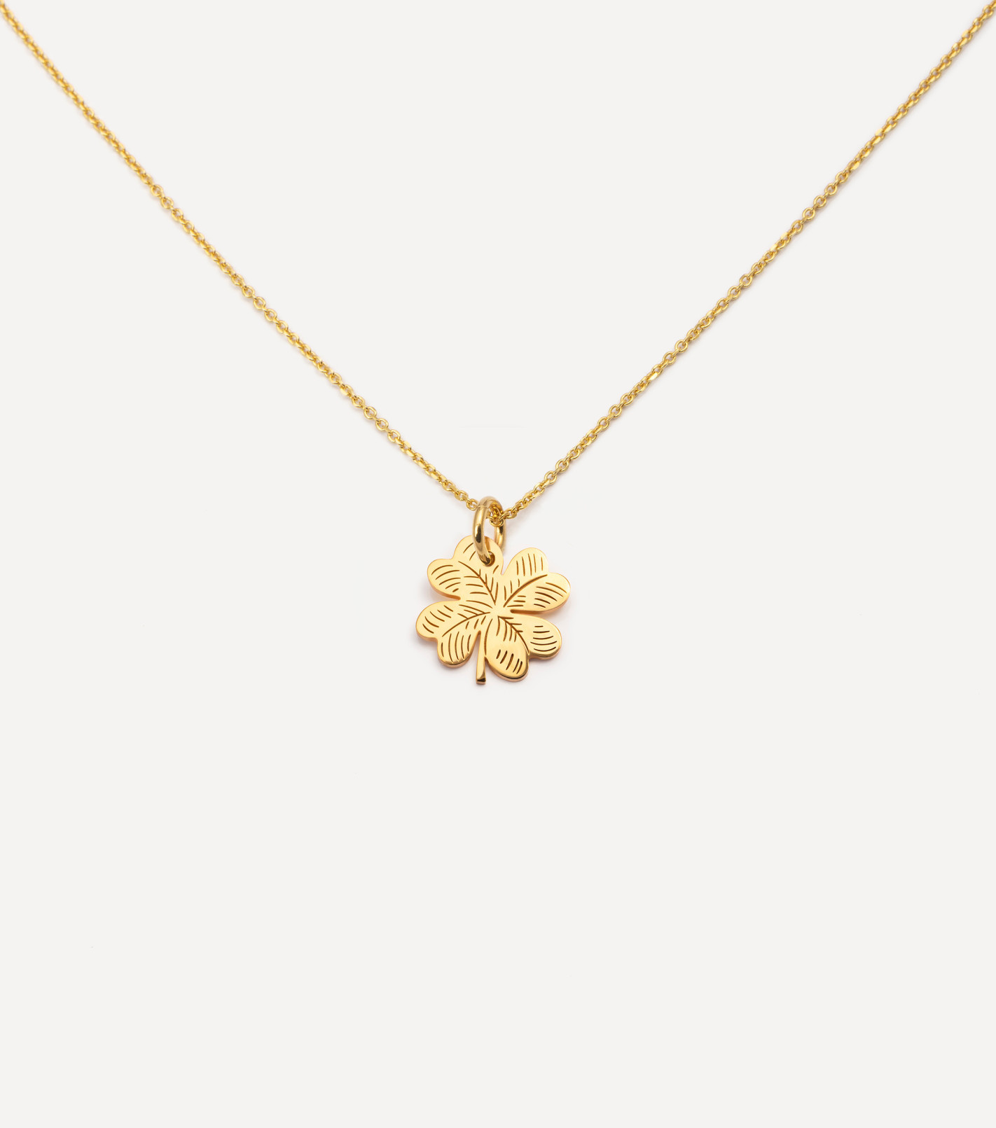 Pozłacany naszyjnik z zawieszką