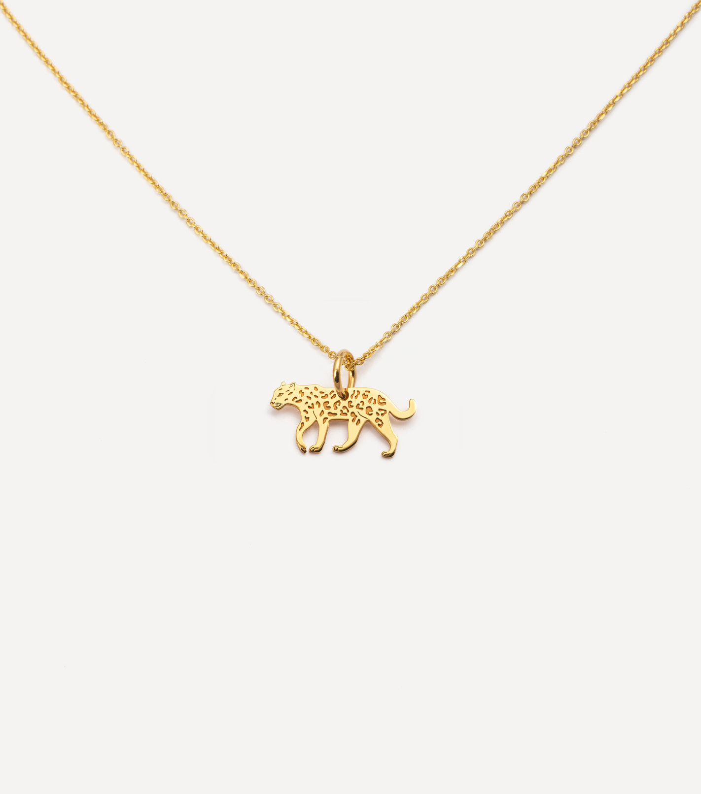 Pozłacany naszyjnik z zawieszką