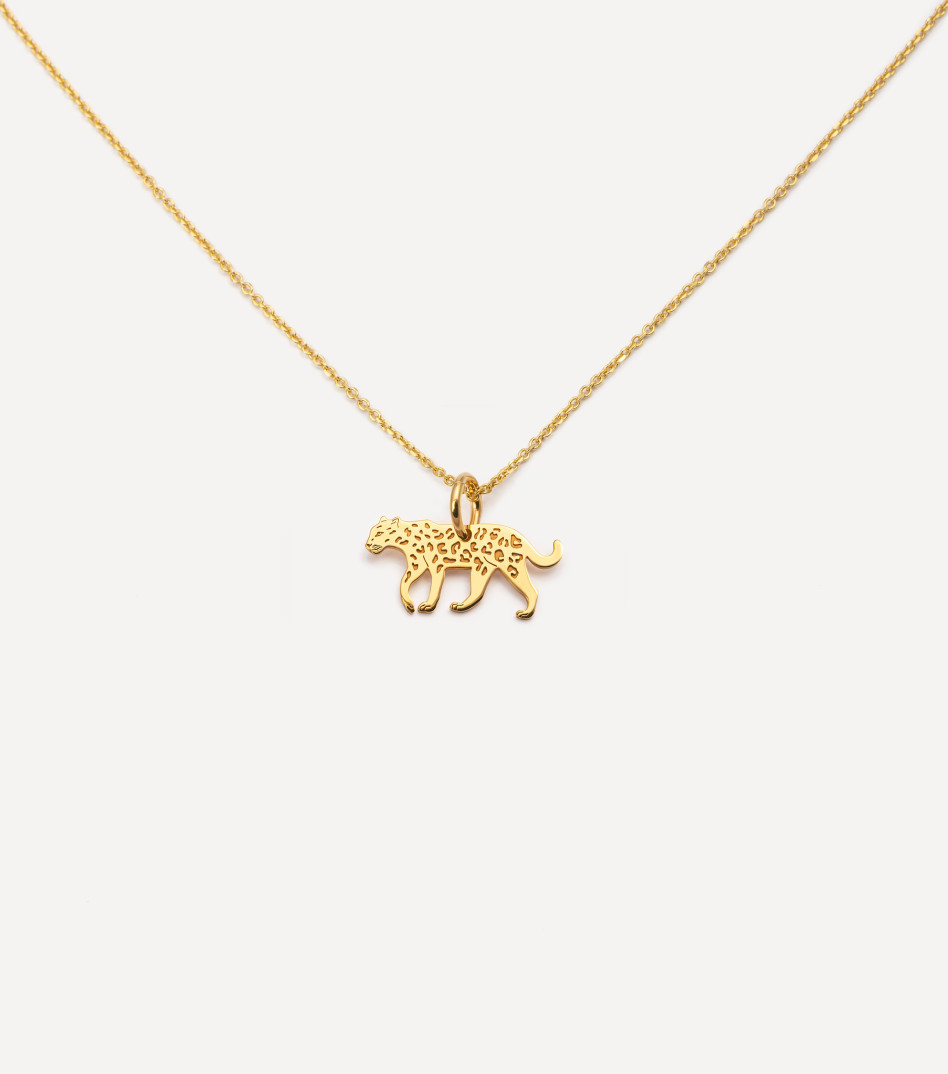 Pozłacany naszyjnik z zawieszką