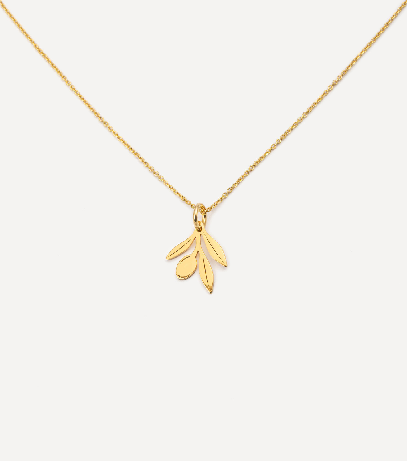 Pozłacany naszyjnik z zawieszką