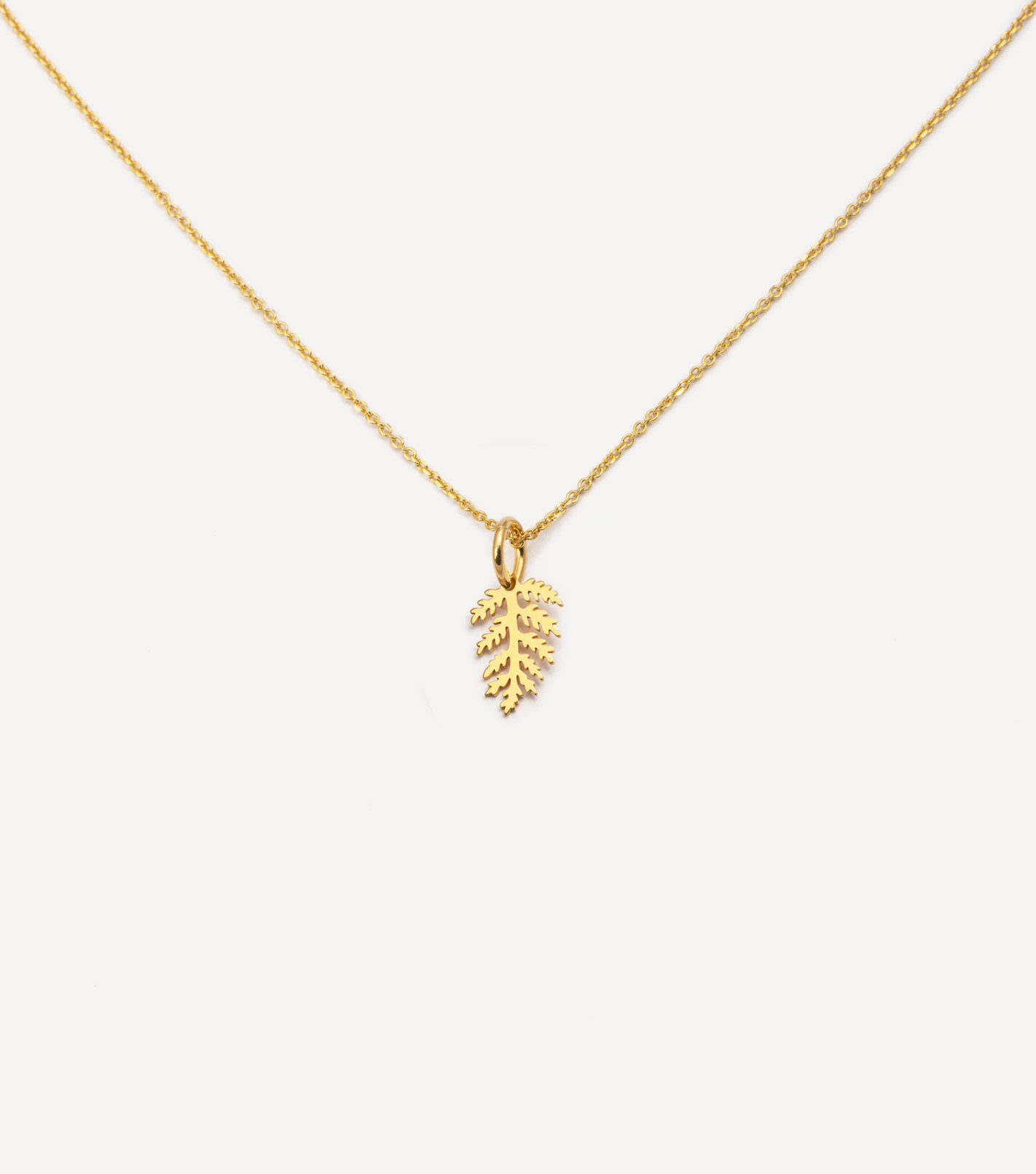 Pozłacany naszyjnik z zawieszką