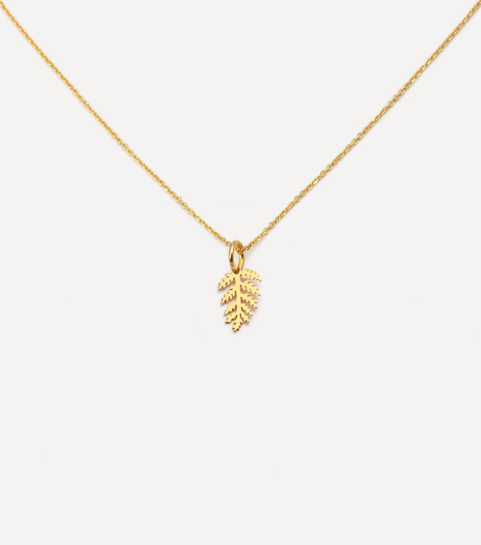 Pozłacany naszyjnik z zawieszką