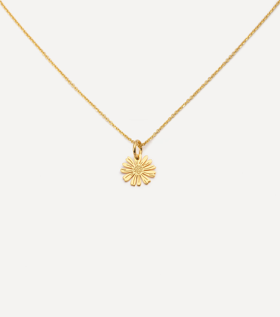 Pozłacany naszyjnik z zawieszką