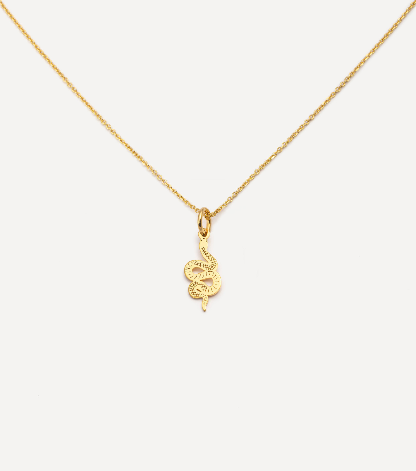 Pozłacany naszyjnik z zawieszką