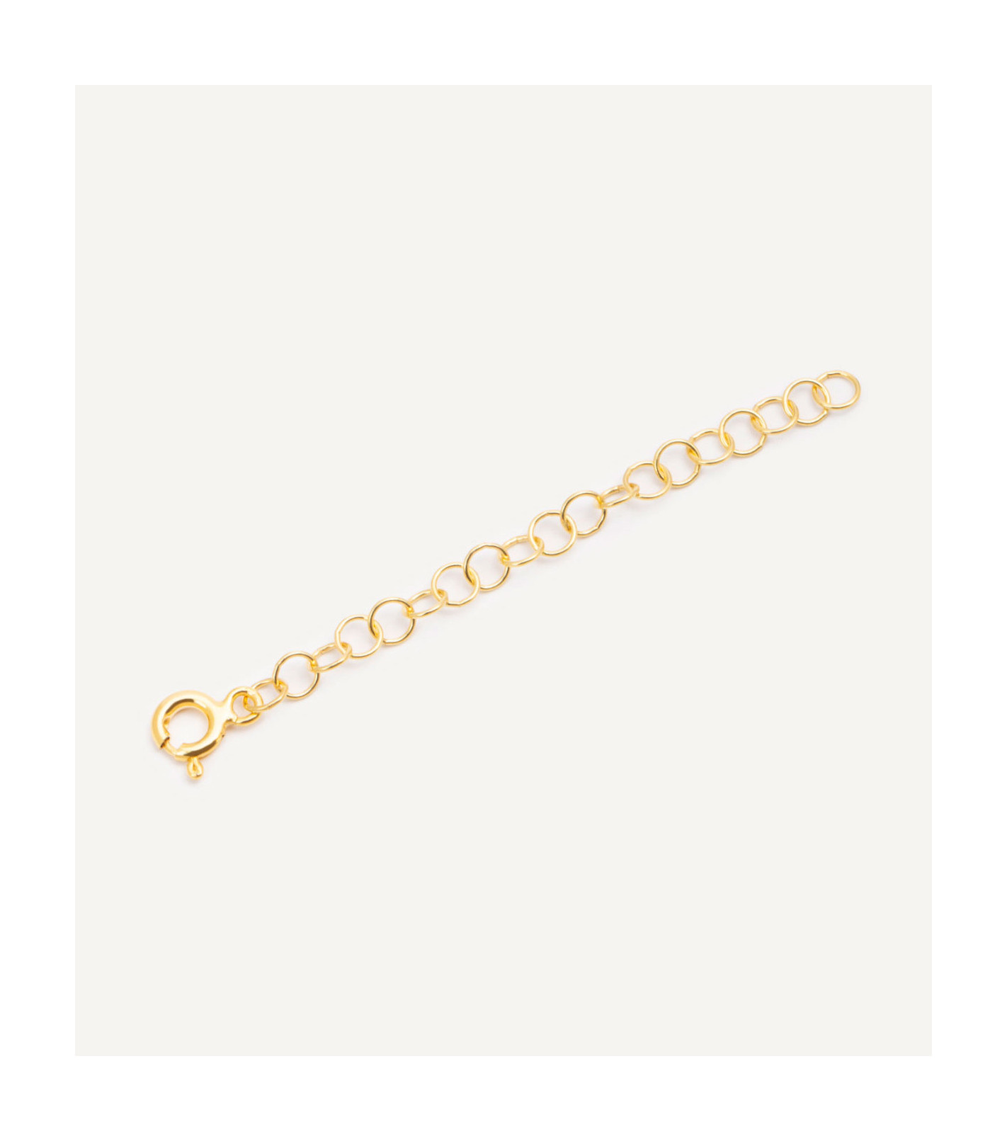 Pozłacana przedłużka do naszyjnika