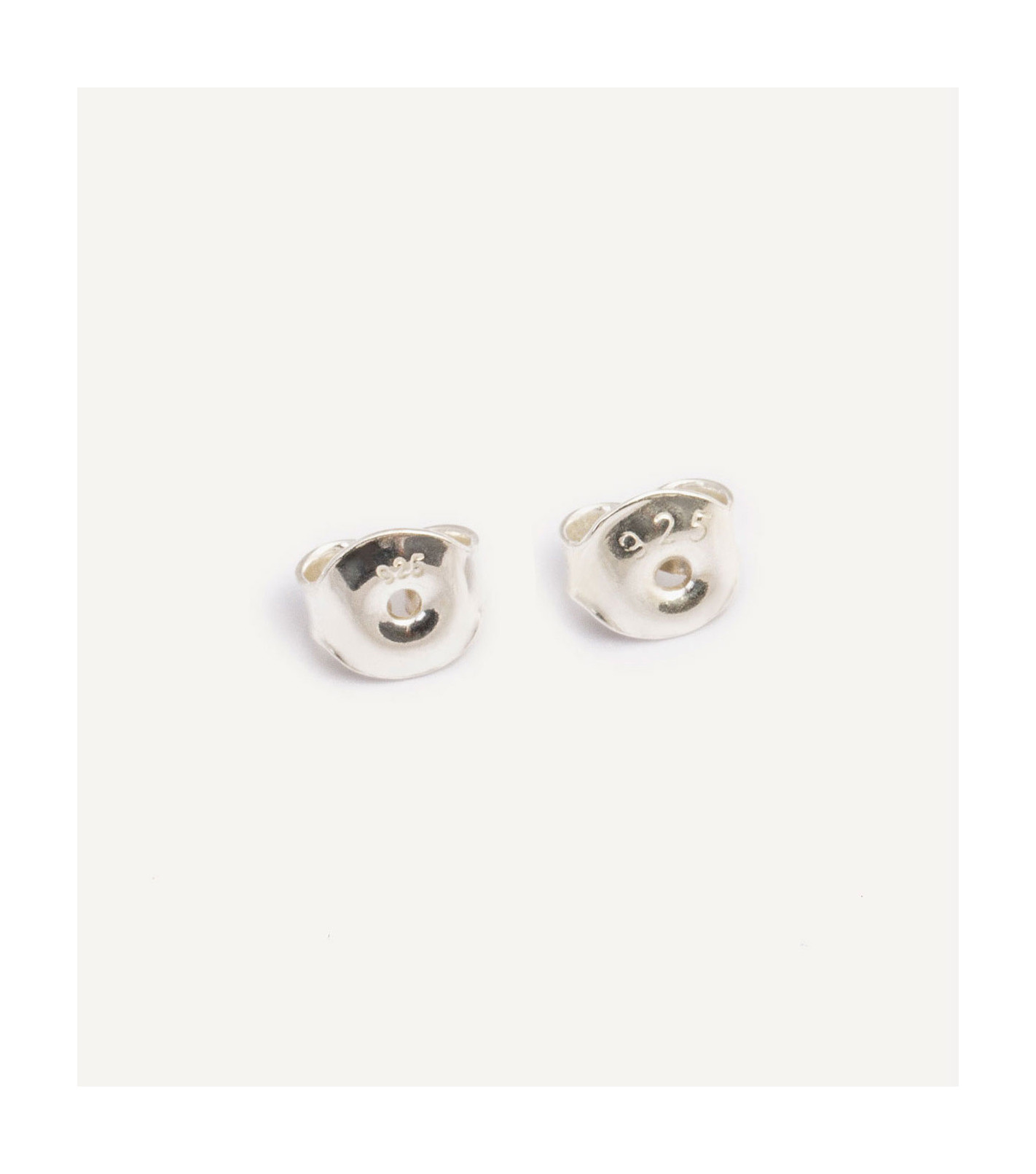 Srebrne zatyczki do kolczyków