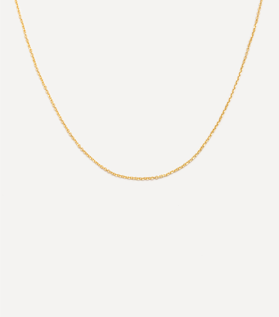 Delikatny łańcuszek bez zawieszki