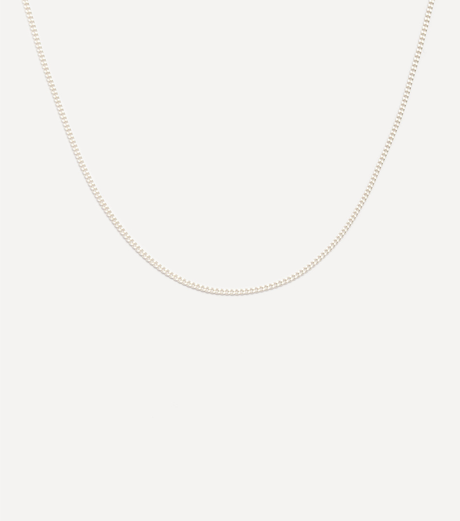 Delikatny łańcuszek srebrny