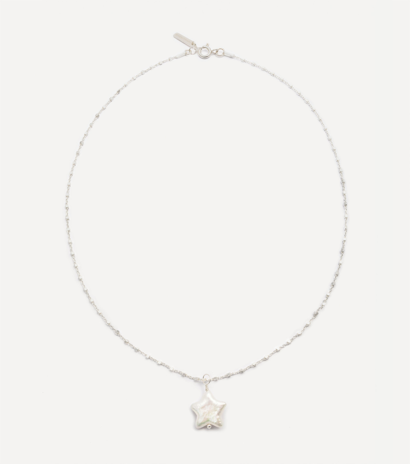 Srebrny naszyjnik z perłą