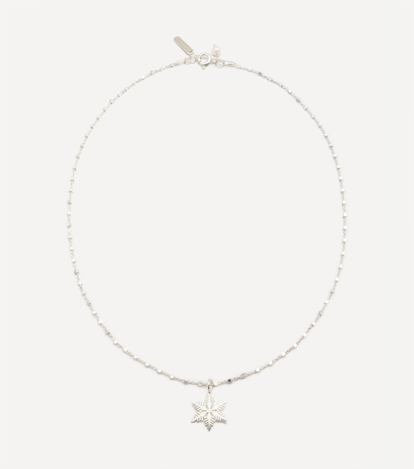 Srebrny naszyjnik z zawieszką