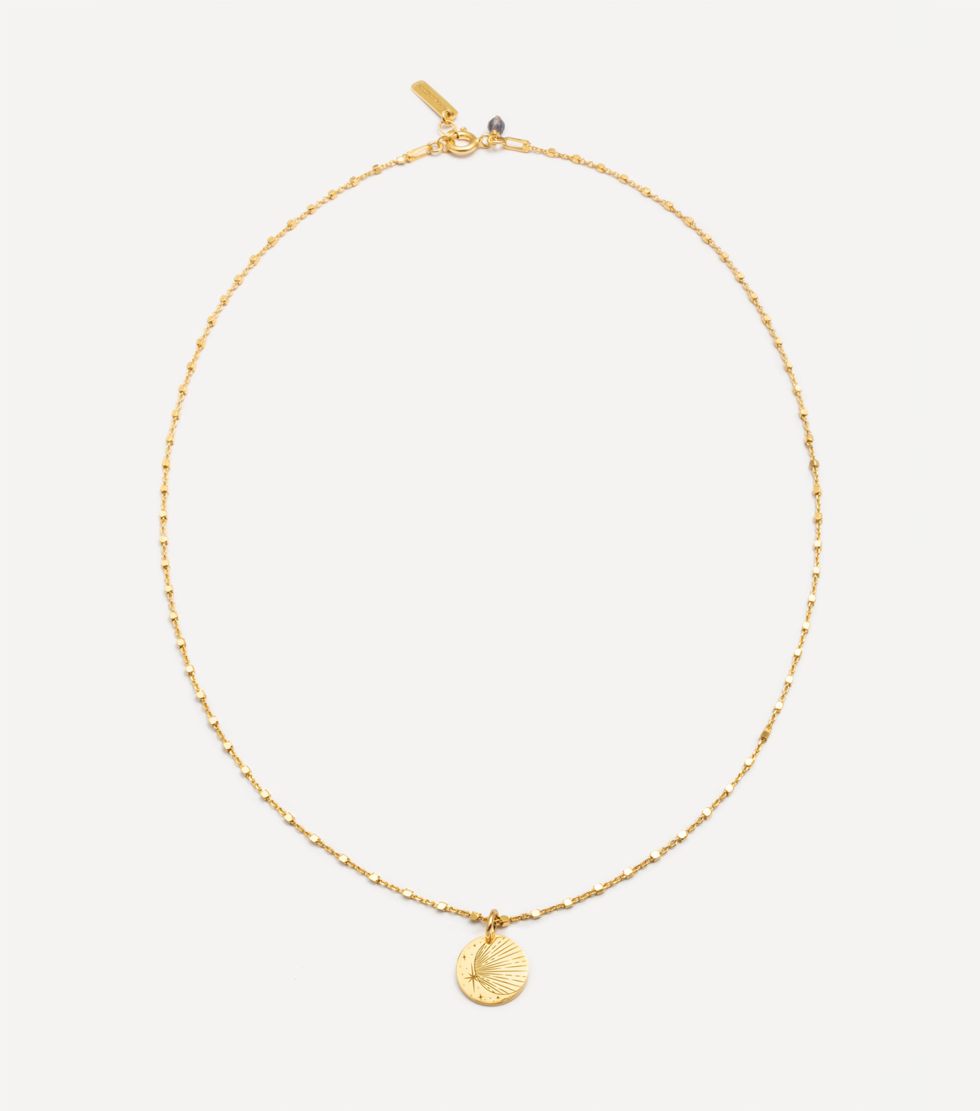 Pozłacany naszyjnik z zawieszką