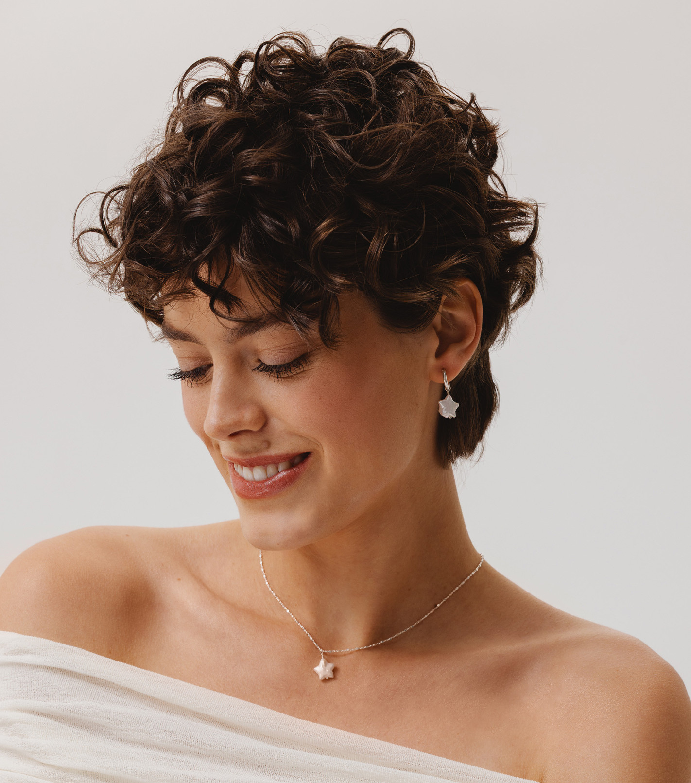 Srebrny naszyjnik z perłą