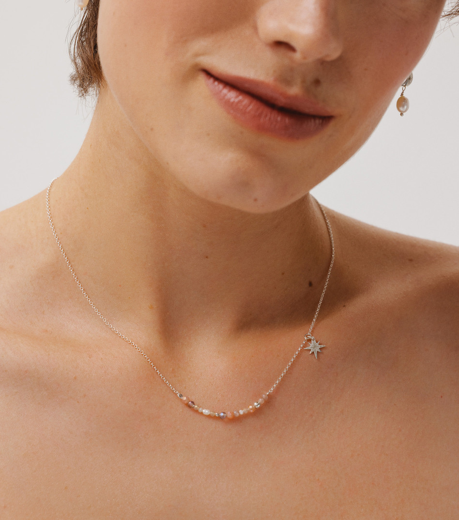 Srebrny naszyjnik z zawieszką