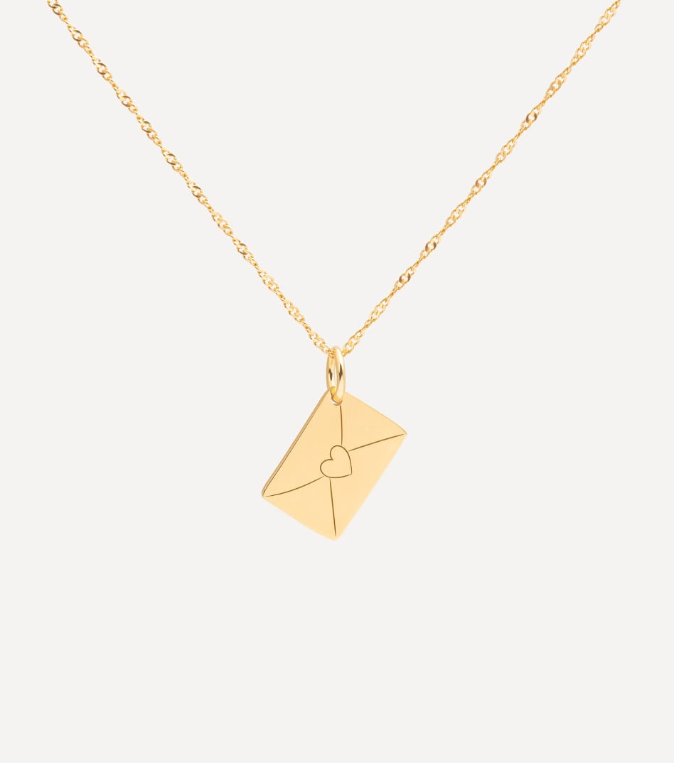 All My Love Necklace in Gold