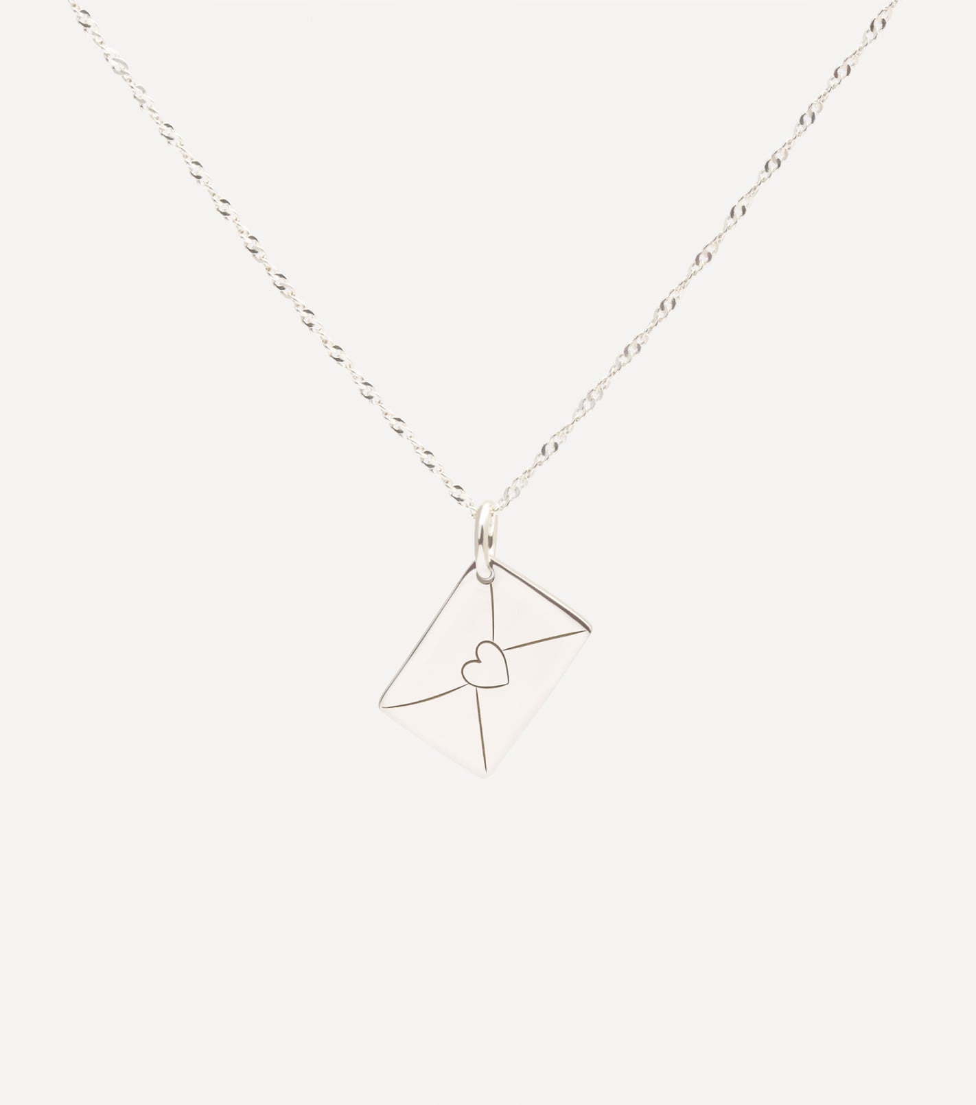All My Love Necklace in Silver