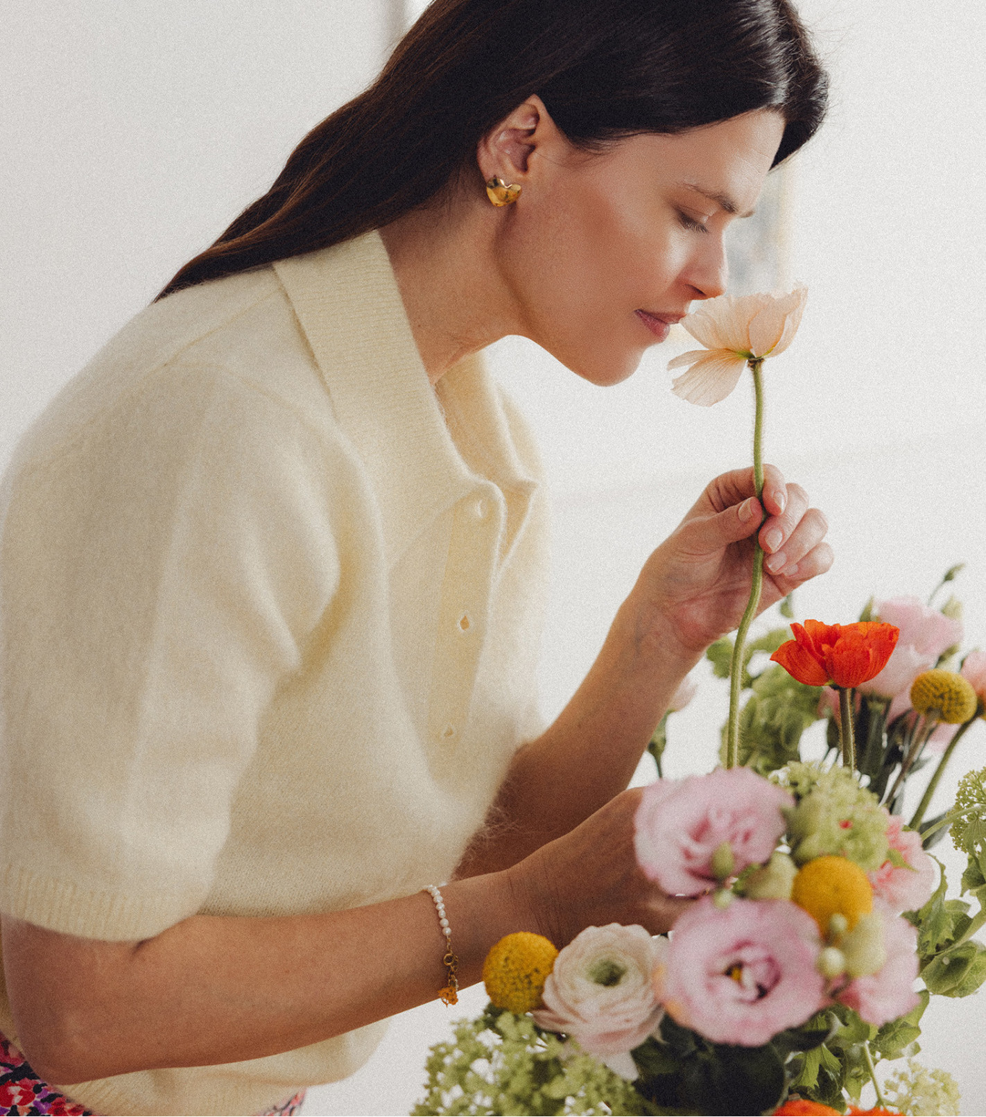 Pozłacane kolczyki duże serca