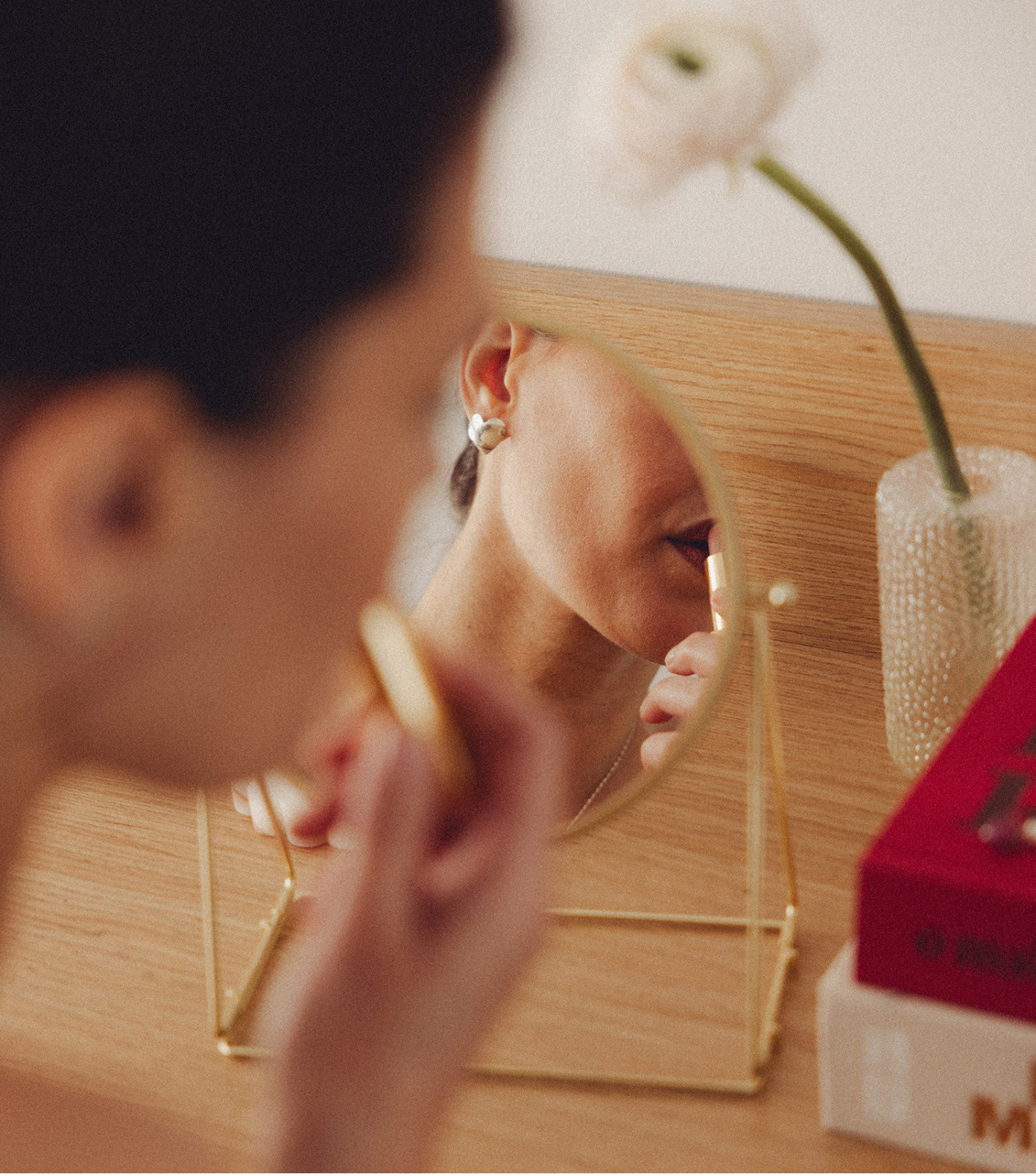 Srebrne kolczyki duże serca