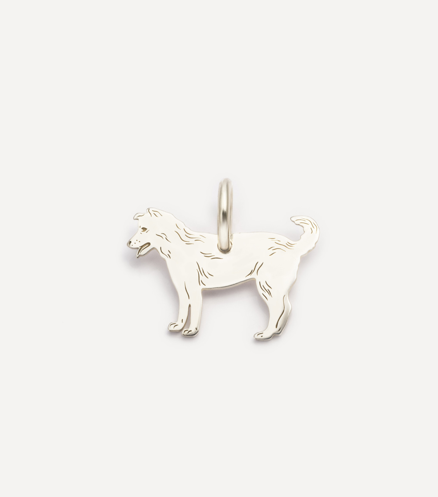 Srebrna zawieszka kundelek