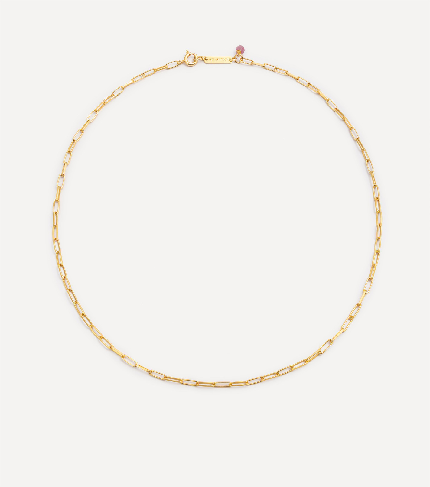 Naszyjnik pozłacany