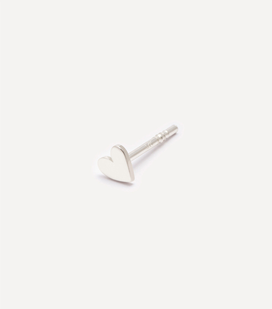 Be Natural Mini Stud Earring in Silver