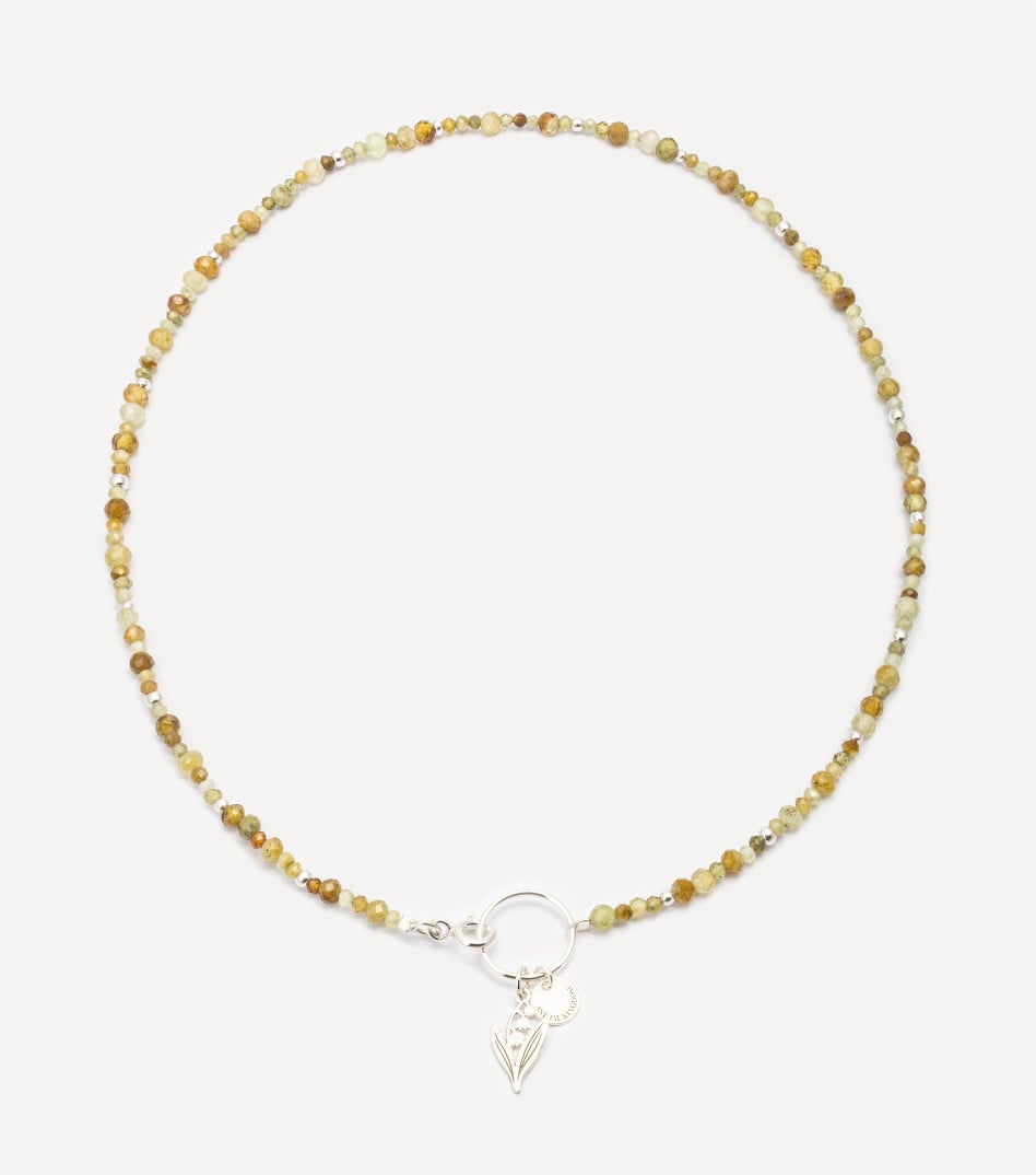 Natural Beauty Necklace in Silver