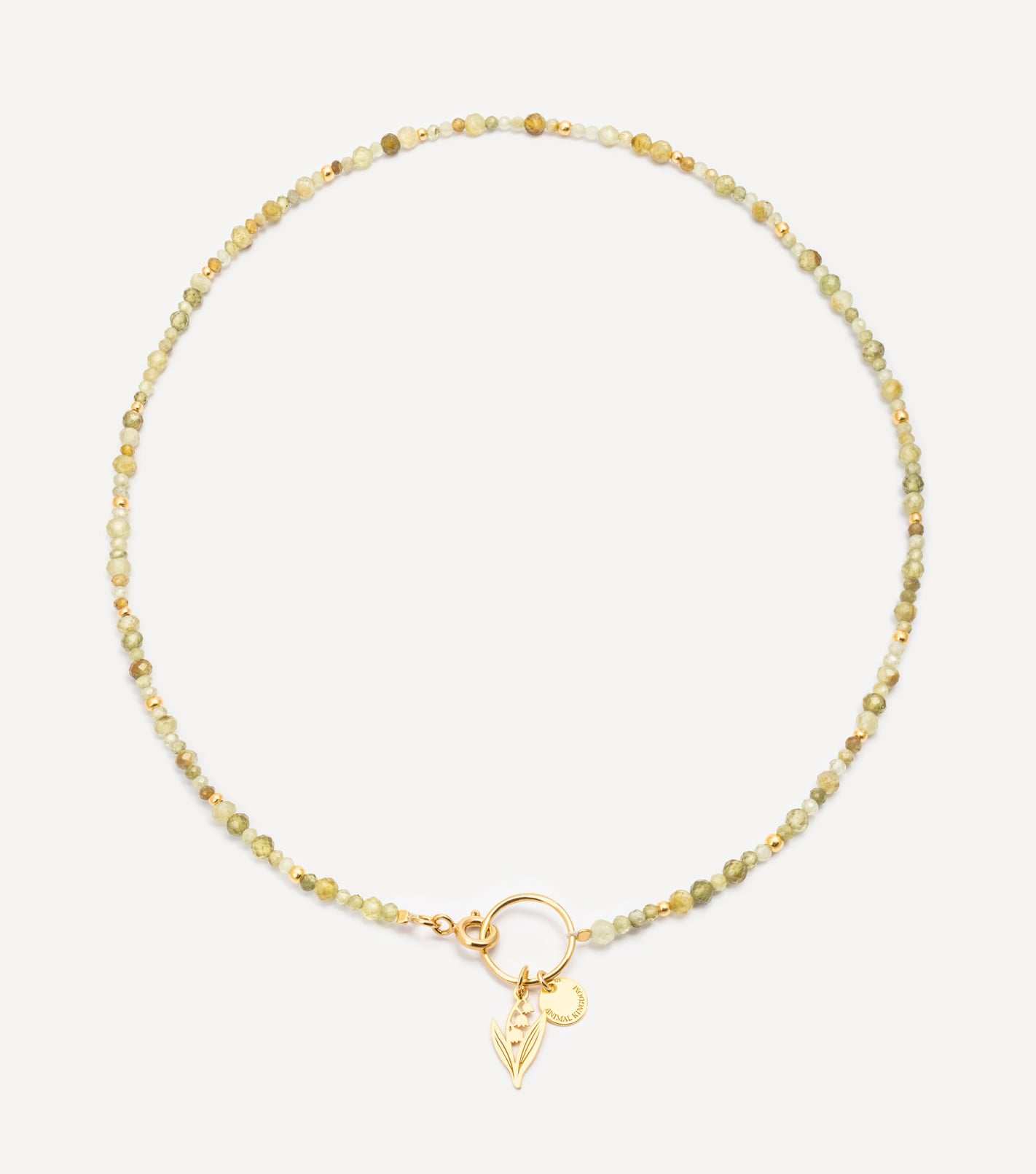 Natural Beauty Necklace in Gold