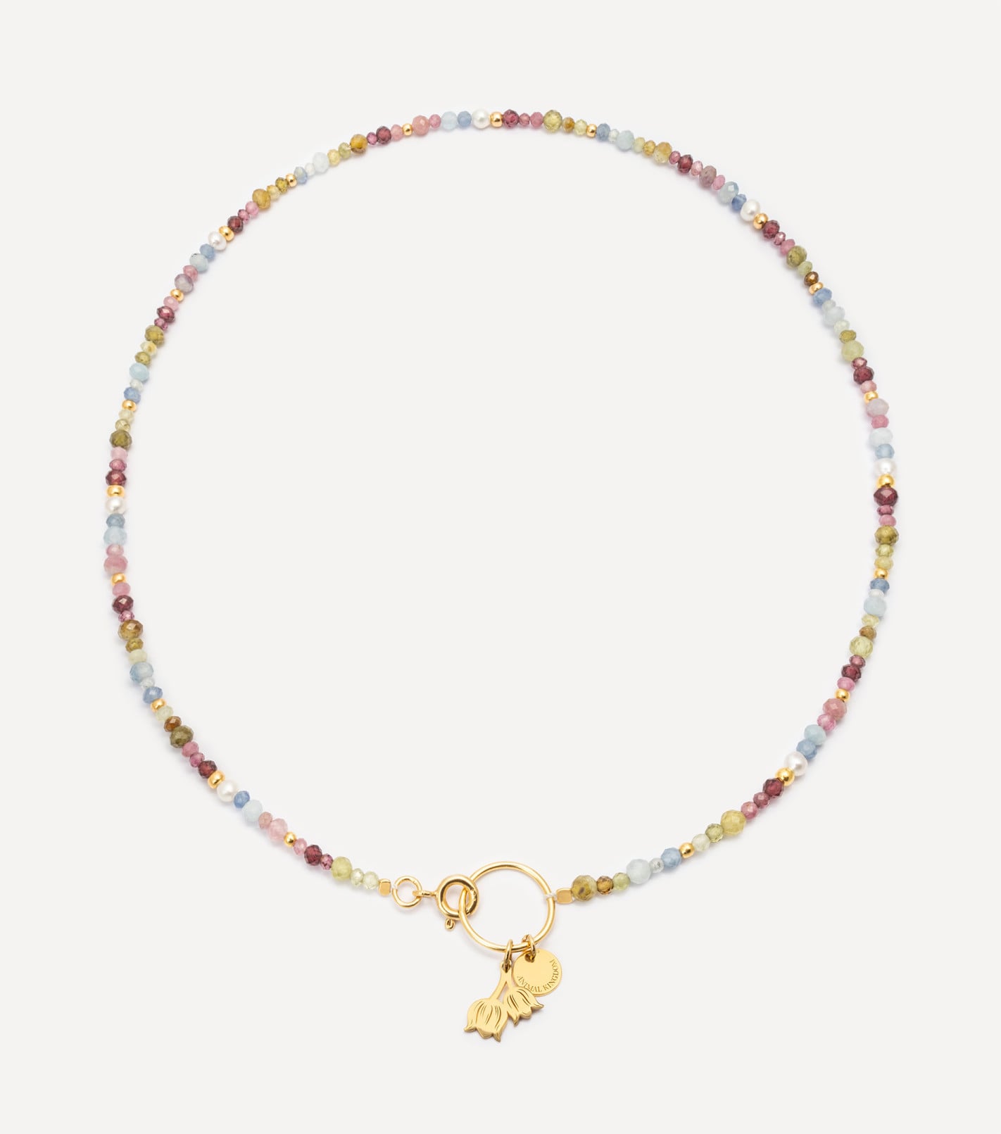 Natural Beauty Necklace in Gold