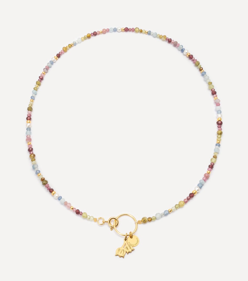 Natural Beauty Necklace in Gold