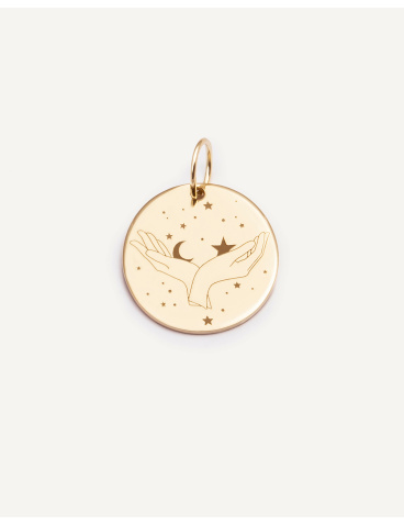 Złoty medalik My zodiac