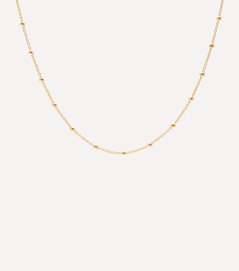 Spring Muse Necklace in Gold