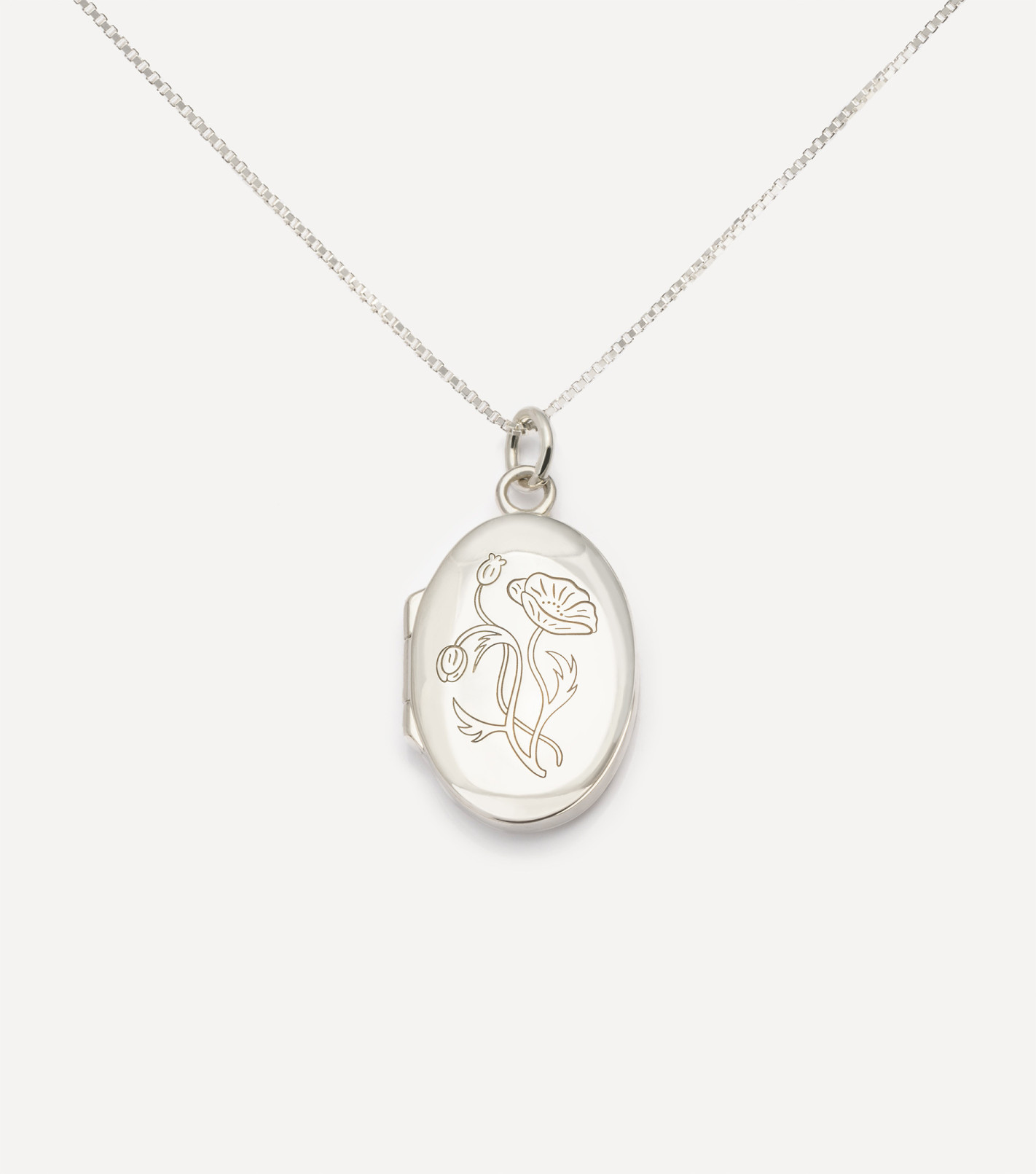 Srebrny naszyjnik z sekretnikiem