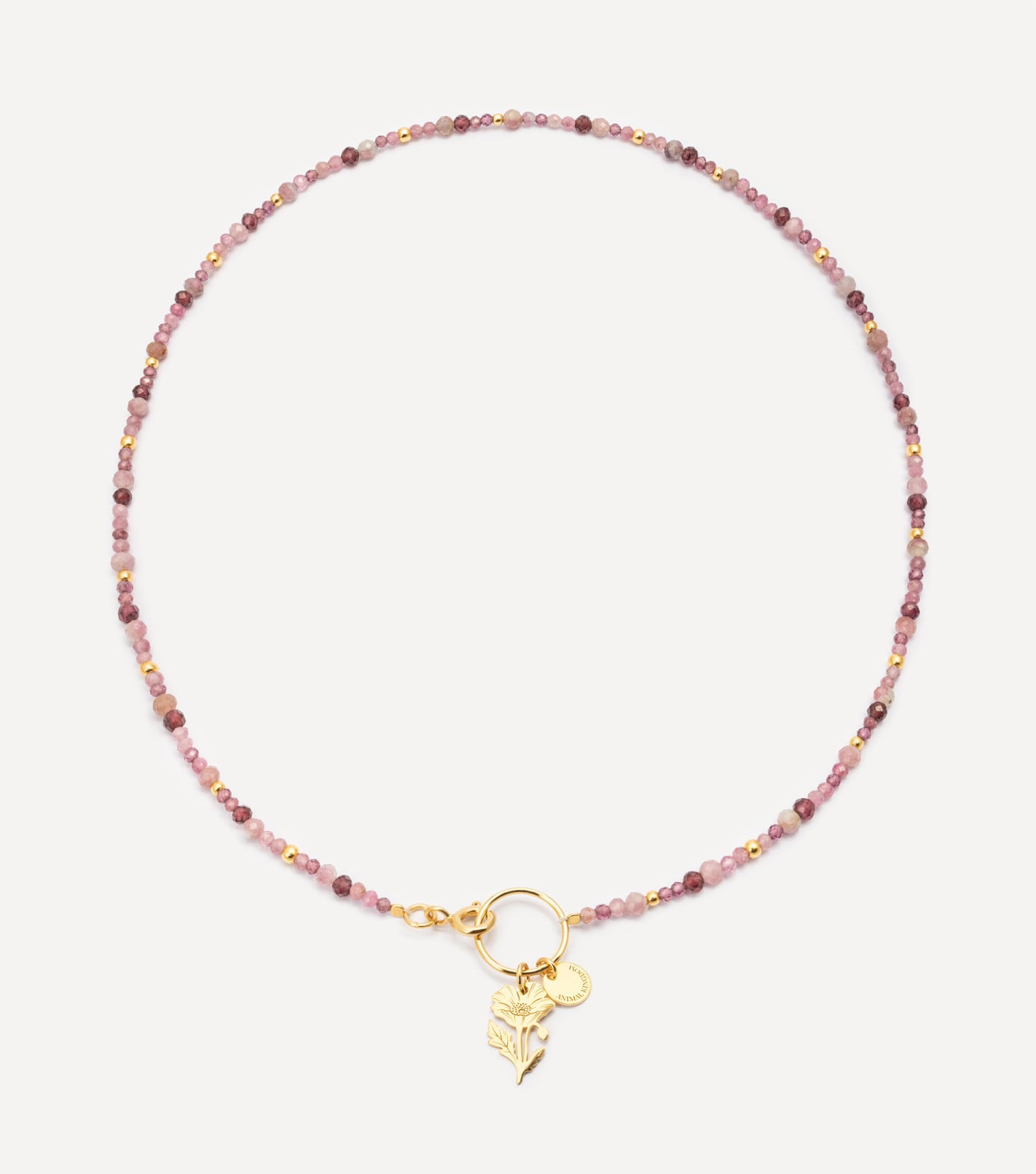 Natural Beauty Necklace in Gold