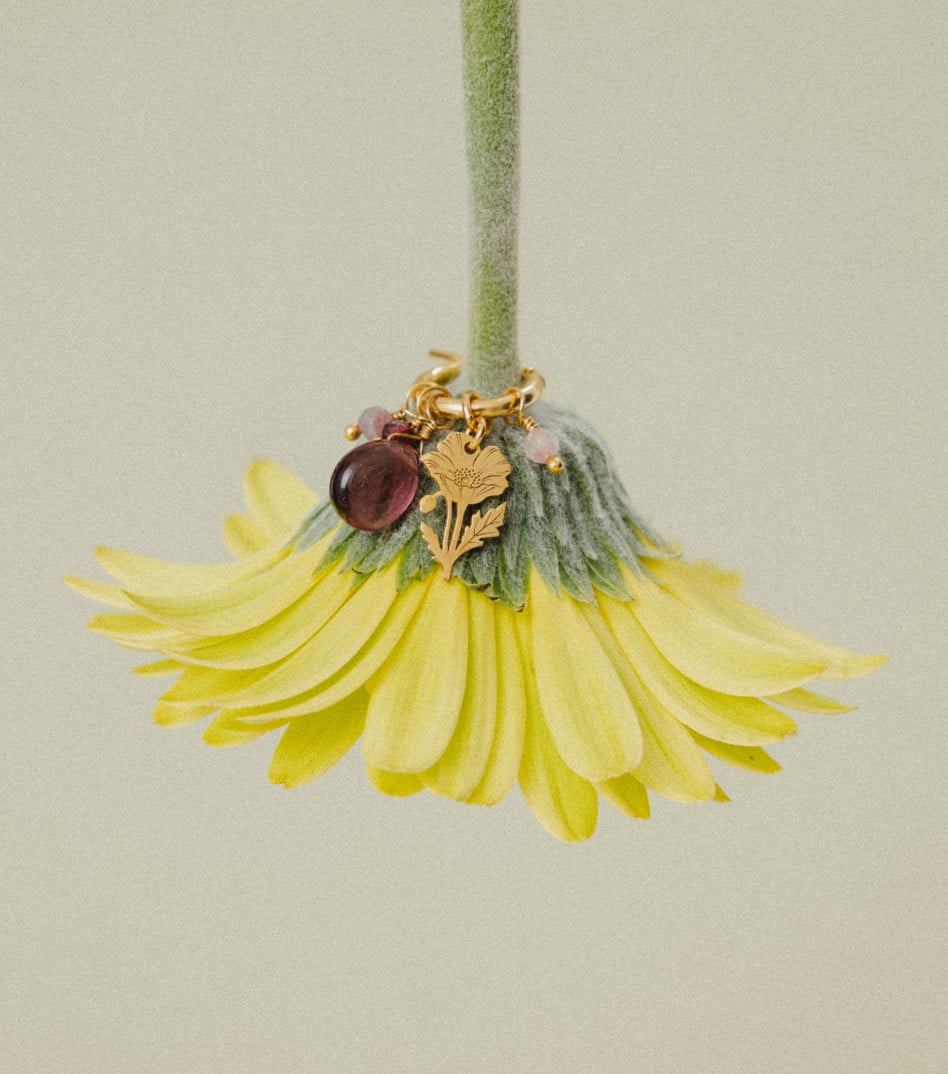 Spring Blossom Pendant in Gold