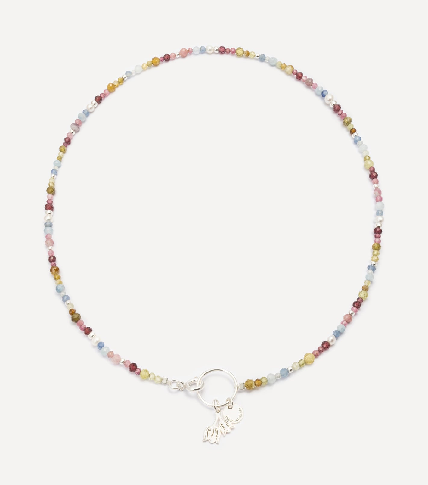 Natural Beauty Necklace in Silver