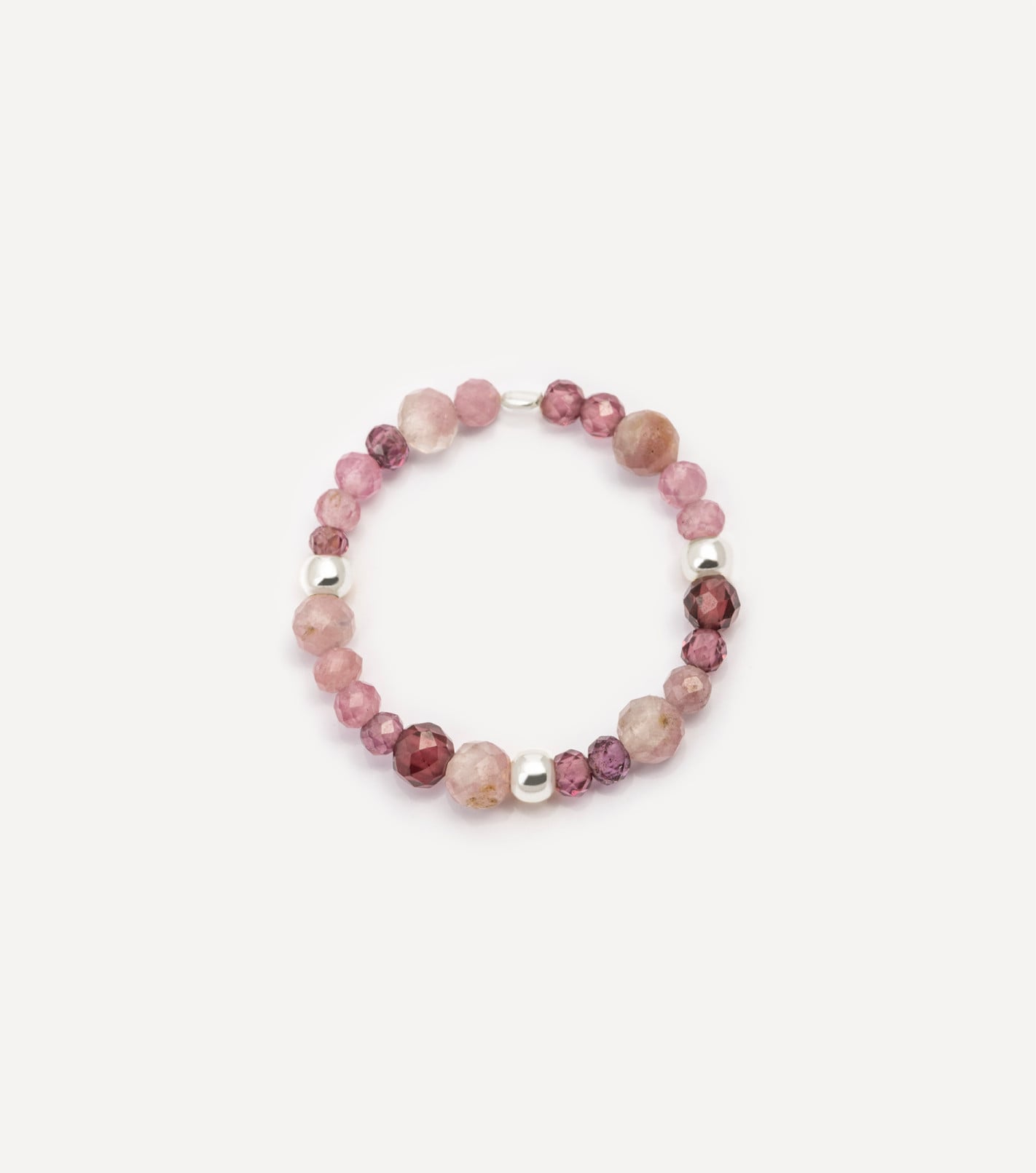 Natural Beauty Gemstone Ring in Silver
