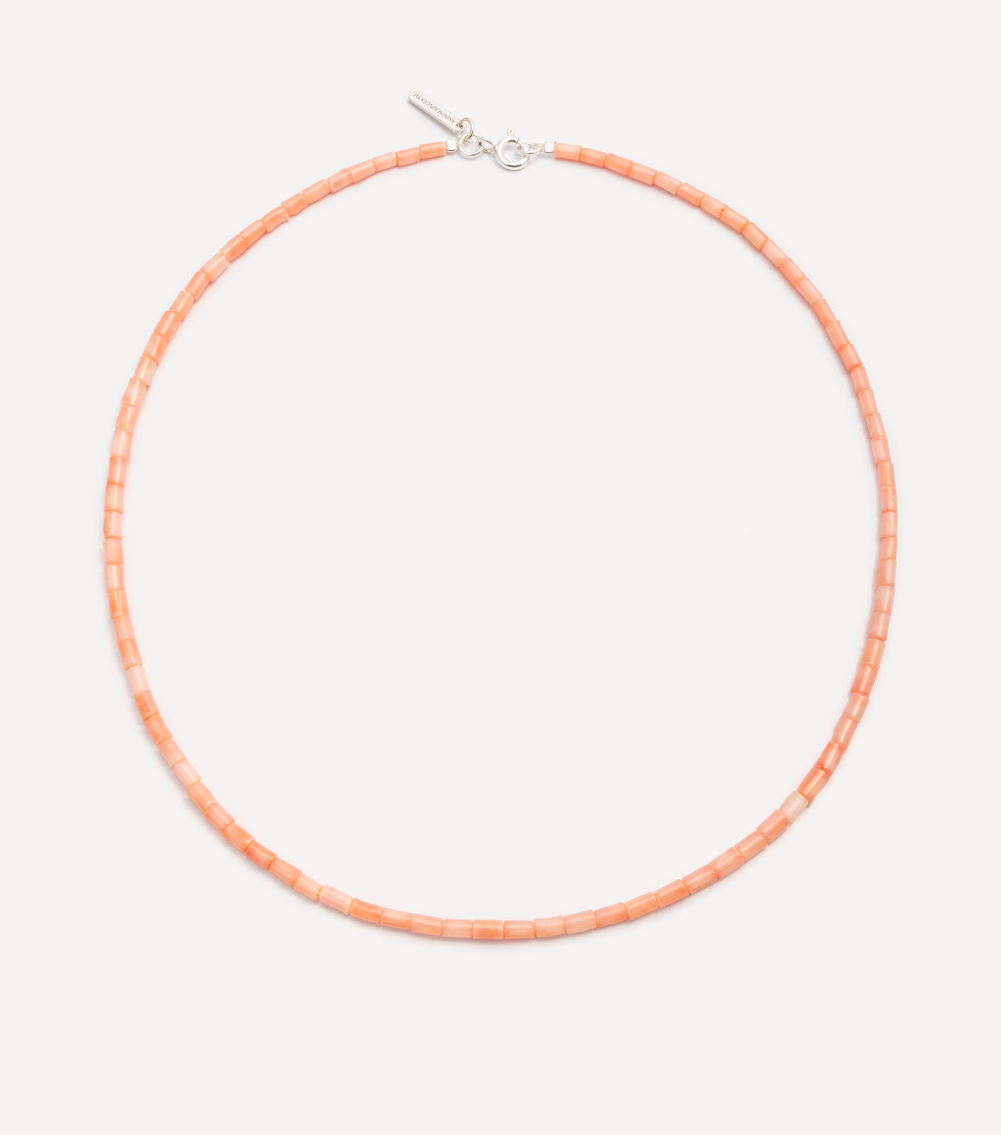 Srebrny choker z kamieniami