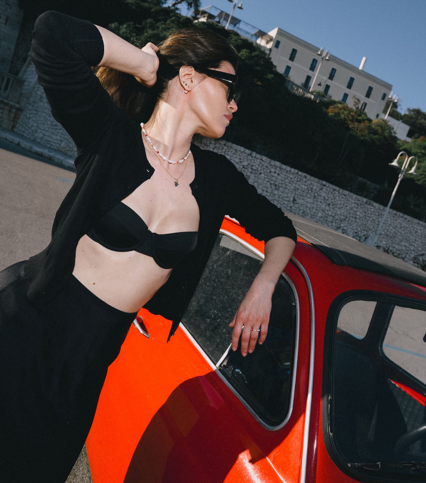 Sulmare Gemstone Choker in Gold