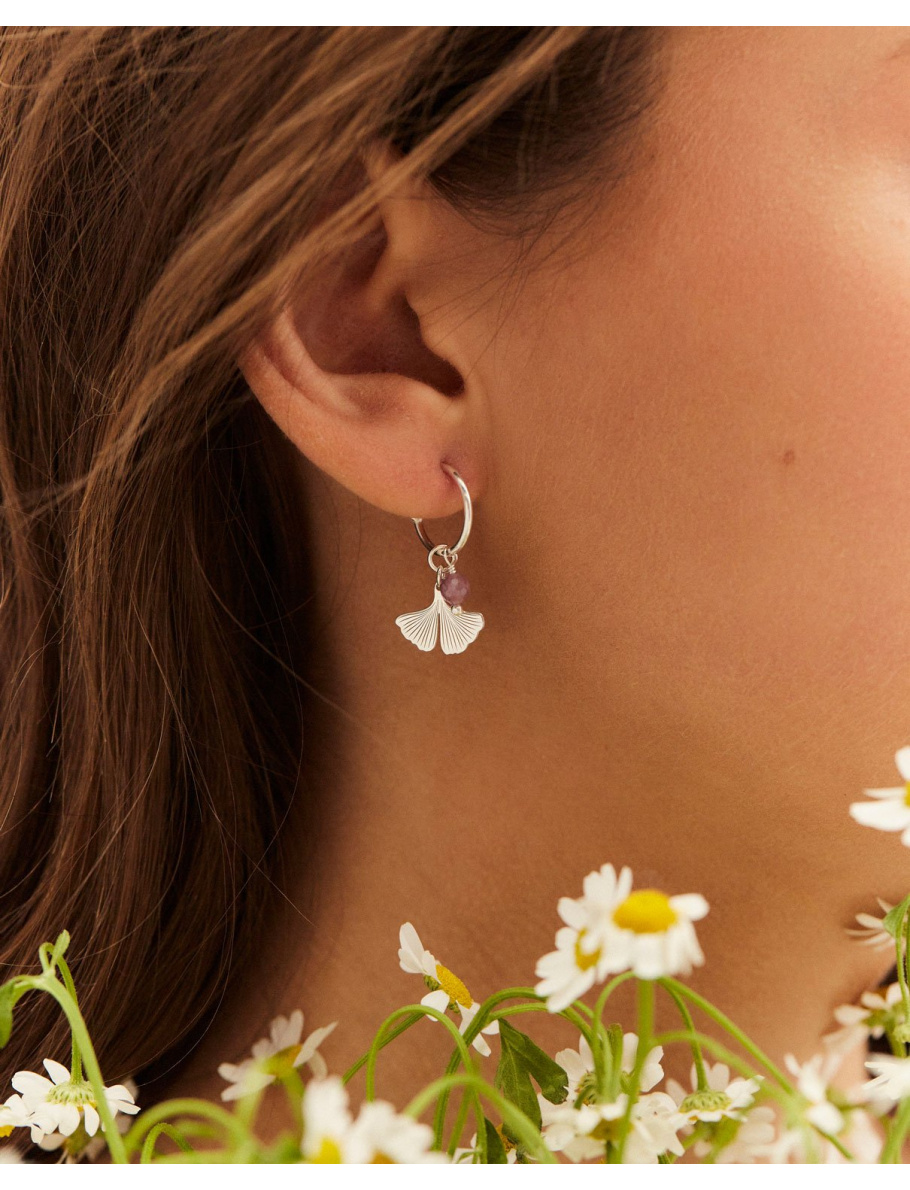 Be Wild silver earrings