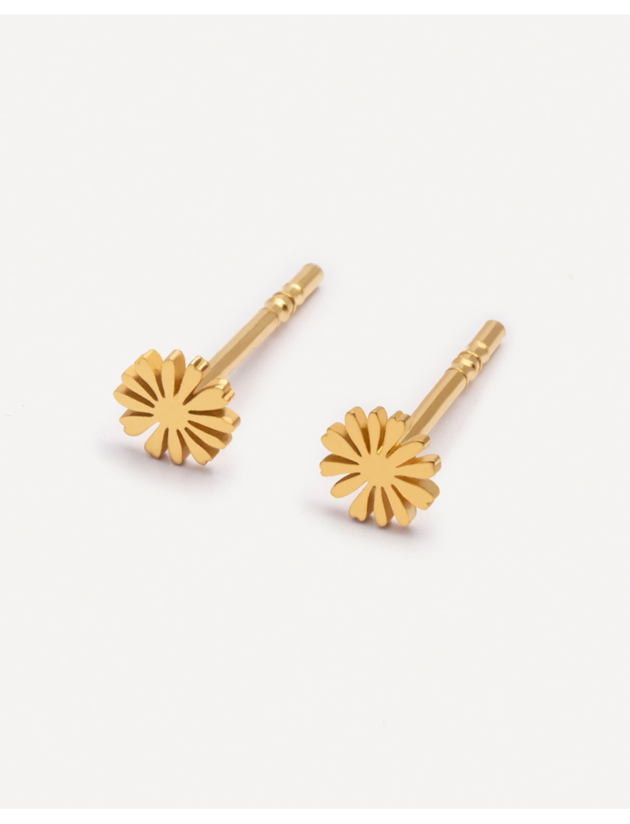 Gold plated mini earrings