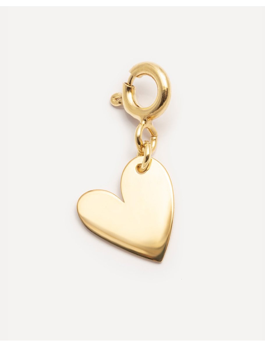 Be natural gold plated charm