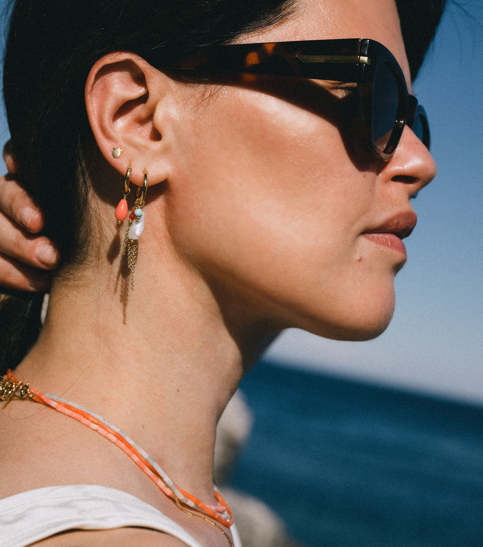 Piccoli Piaceri Mini Stud Earring in Gold