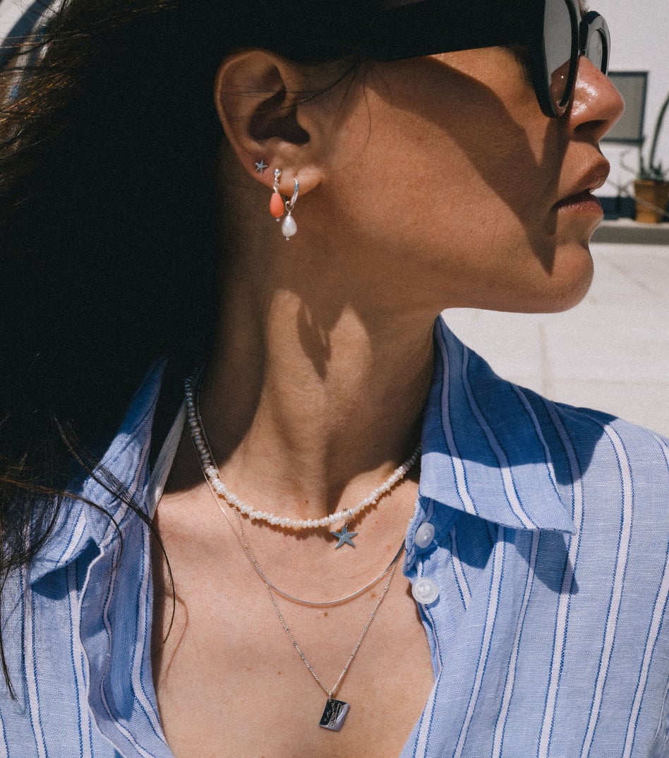 Piccoli Piaceri Gemstone Choker in Silver