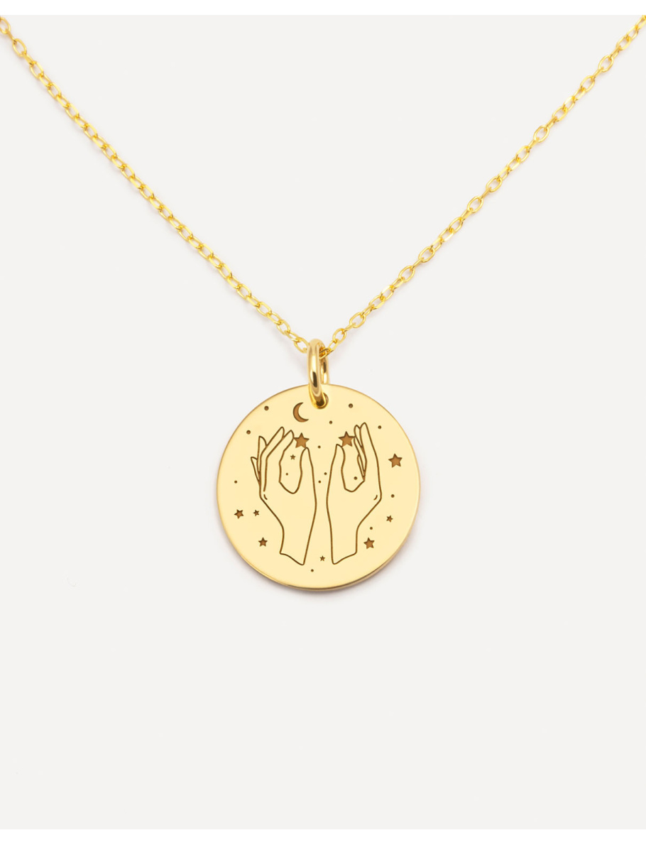 Gold plated Cancer necklace