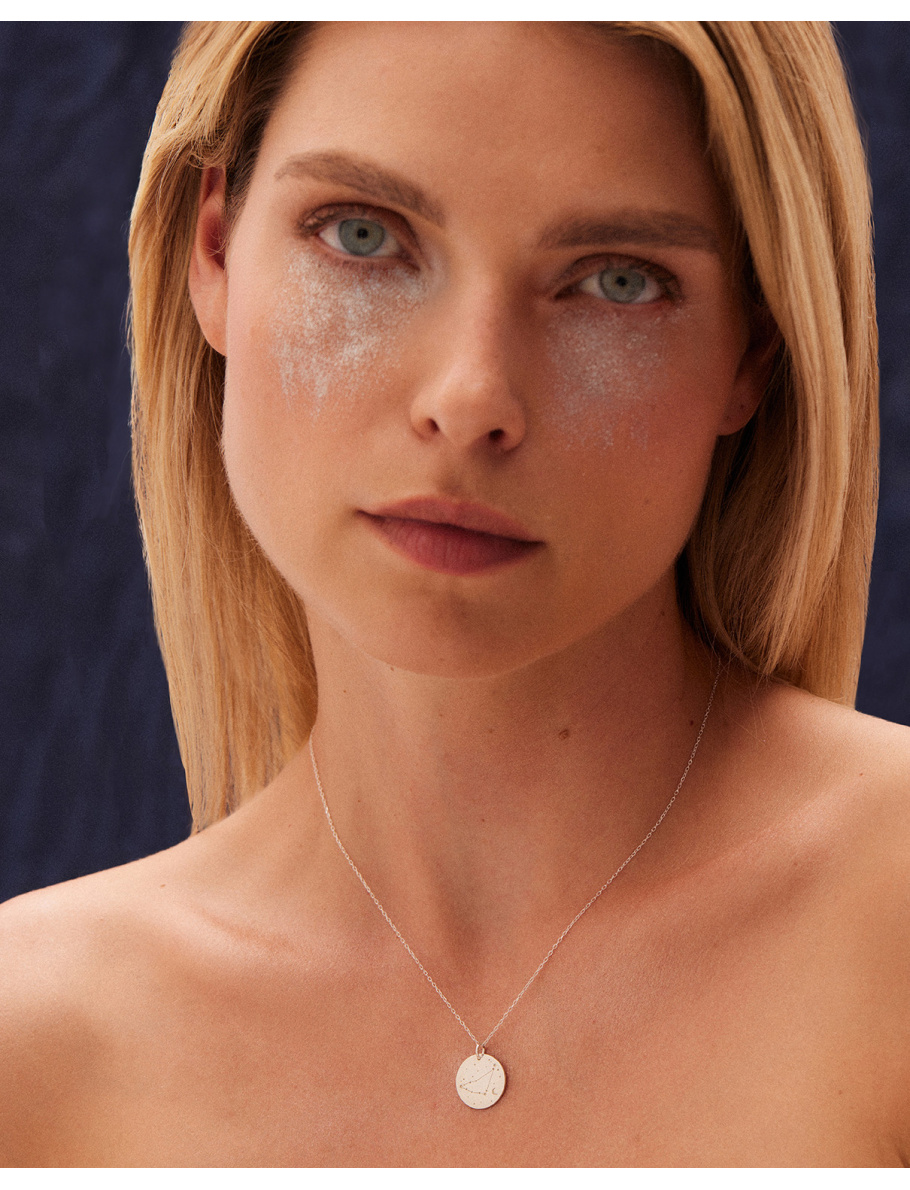 Silver Pisces necklace