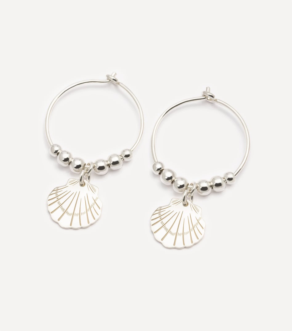 Ciao Bella Hoop Earrings in Silver