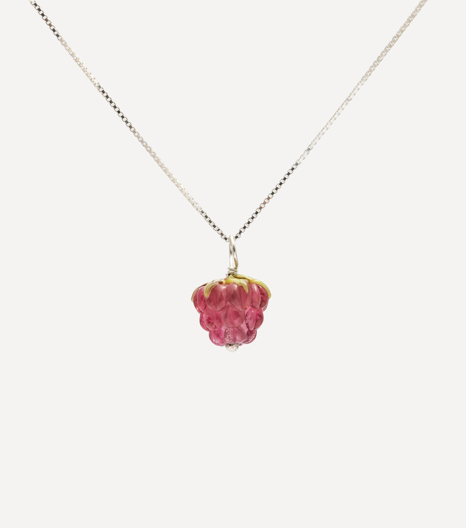 Berry Love Necklace in Silver