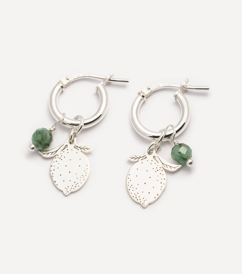 Be Bold Hoop Earrings in Silver